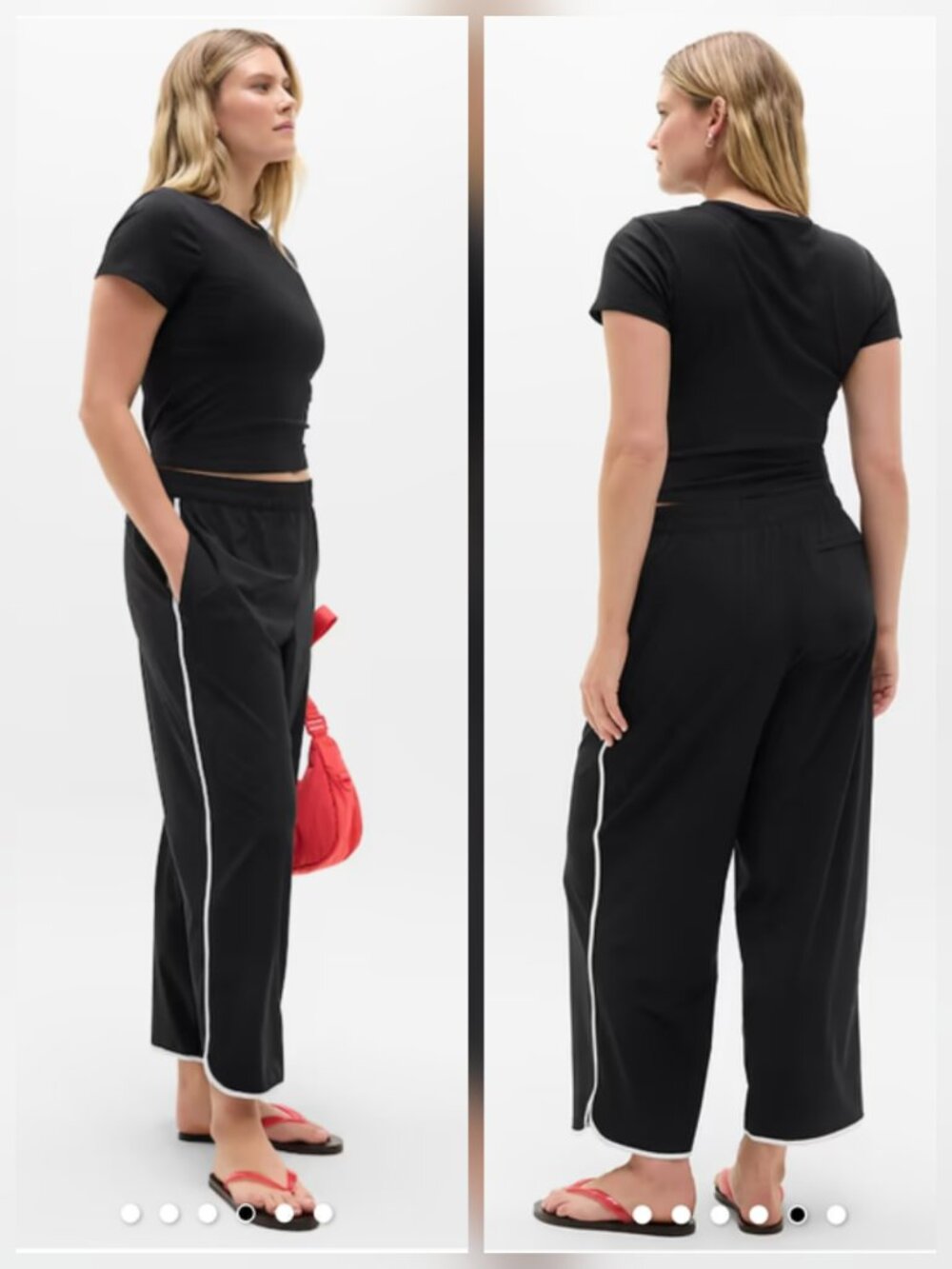 Athleta Journey Crop Pant Large
